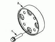Передний приводной адаптер Cummins ISLe 400